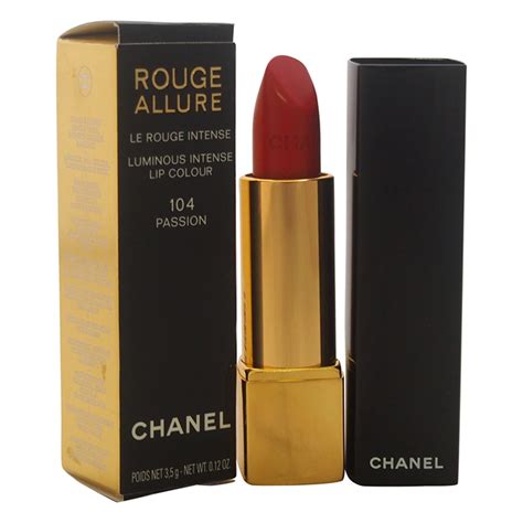 chanel rouge passion 104|Chanel lipstick rouge allure 109.